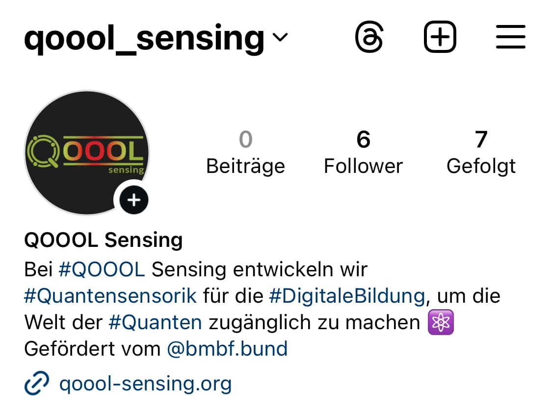 Wir sind nun auf Instagram